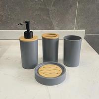 Gambar 4Pcs Bathroom Accessories Set Lotion Dispenser Soap Dish Gargle C dari Minki Minjae undefined 2 Tokopedia
