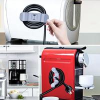 Gambar Holder Kabel Organizer Sticky Cord Wrapper For Appliances 4pcs White dari Enemem Store undefined 5 Tokopedia