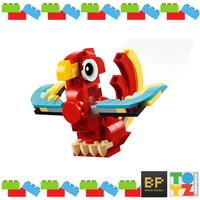 Gambar A81 LEGO 31145 CREATOR - RED DRAGON Y♫WL dari wienanangumarkets undefined 5 Tokopedia