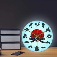 Gambar A Japanese Martial Arts Judo Wall Clock Boys Room Jiu-Jitsu Sports dari gizmo 1 undefined 1 Tokopedia