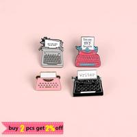 Gambar A Vintage Typewriter Brooches Retro Classical Office Supplies Writing dari hootenanny undefined 5 Tokopedia