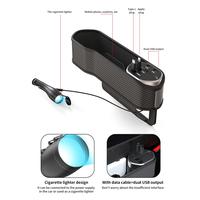 Gambar Car Seat Gap Filler Organizer With Cup Holder Front Seat Console Side dari zadazen2 undefined 4 Tokopedia