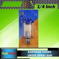 Gambar Air Filter  Saringan Udara Seperempat inch Untuk Spray Gun dari NR BAHTIAR undefined 4 Tokopedia