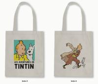 Gambar E♪Q4 TOTE BAG BLACU 30X40 - TINTIN SERIES.01 KPR dari patrisalianasariushop undefined 2 Tokopedia