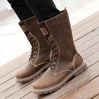 Gambar Boots Men British Military Army Guard Motorcycle Riding Equestrian dari QY flagship undefined 3 Tokopedia