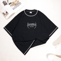 Gambar TSHIRT OVERSIZE GRAPHIC LUXURIOUS HITAM RELL "BEAUTIFUL DISASTER" dari Fathian Storee undefined 2 Tokopedia