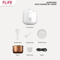 Gambar FLIFE Rice Cooker RC-WH2E Penanak Nasi Electric 2 Liter 3D RCWH2E dari Sajun Electronic Tangerang undefined 5 Tokopedia
