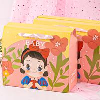 Gambar PAPER BAG GOODIE BAG TAS SNACK SOUVENIR ULANG TAHUN  PRINCE PRINCESS - BLUE1 dari cocomelon jkt undefined 3 Tokopedia