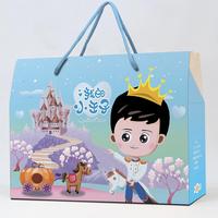 Gambar PAPER BAG GOODIE BAG TAS SNACK SOUVENIR ULANG TAHUN  PRINCE PRINCESS - BLUE1 dari cocomelon jkt undefined 5 Tokopedia
