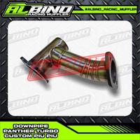 Gambar Downpipe panter turbo dari ALBINO RACING EXHAUST undefined 1 Tokopedia