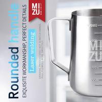 Gambar MIZU PICHET 900ml Milk Frothing Jug With STEELSCALE Latte Art Pitcher dari Nismara Resyakila undefined 4 Tokopedia