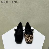 Gambar Fashion Women's Flat Shoes Round Toe Leopard Print Shoes Casual dari reppie14 undefined 2 Tokopedia