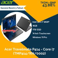 Gambar Laptop Acer Travelmate P414 (TMP414/RN/0002) i7 16GB 1TB - TKDN RESMI dari eCompuTex Distribusi undefined 1 Tokopedia