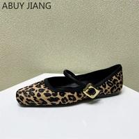 Gambar Fashion Women's Flat Shoes Round Toe Leopard Print Shoes Casual dari reppie14 undefined 4 Tokopedia