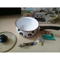 Gambar Panci Saucepan Enamel on Steel Tutup Kaca 18cm Hello Panda - Maspion dari akbdsyi undefined 3 Tokopedia