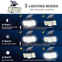 Gambar ' Vip 328 Led Solar Lamp Outdoor 128 Wall Lamp Waterproof - dari bippy86 undefined 4 Tokopedia