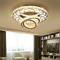Gambar ' Modern Crystal Ceiling Lighting Restaurant Luxury Ceiling Luminaire dari CV gujae undefined 3 Tokopedia