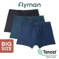 Gambar TERBARUU FLYMAN BOXER PRIA BIG SIZE TENCEL CELANA DALAM LAKI JUMBO - Navy, XXXL dari IbnatuAlifahh undefined 1 Tokopedia