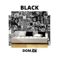 Gambar poster dinding hitam / hiasan dinding tema hitam / wall lakyba 3186ov dari Boboev undefined 1 Tokopedia