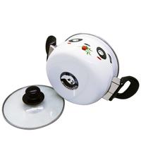 Gambar Maspion Panci Motif Hello Panda 18cm Enamel & Tutup Kaca - Putih dari BING SHOP, undefined 4 Tokopedia