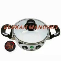 Gambar Panci Enamel 24cm motiv Panda / Maspion Hello Panda dari Mermaid Stores undefined 2 Tokopedia