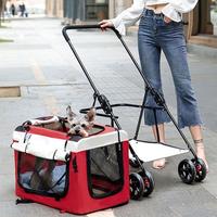 Gambar Eu Free Lightweight Foldable Cat Cart Load Bearing 20kg Dog Strollers dari realoneshop undefined 2 Tokopedia