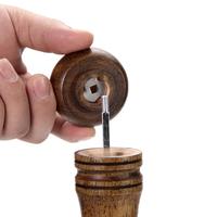 Gambar Salt and Pepper Mill Wood Pepper Shakers with Strong Adjustable dari Teter Market undefined 2 Tokopedia