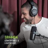 Gambar ready shure srh440a srh440 srh 440 professional studio headphones dari yifashop undefined 5 Tokopedia