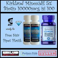Gambar Kirkland Minoxidil 5 2Biotin 10.000mcg isi 100 paket 2 bln dari FANIERA_STORE undefined 1 Tokopedia