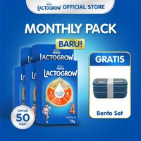 Gambar NESTLÉ LACTOGROW 4 VANILLA SUSU BOX 1KG X 5PCS + BENTO SET dari Vynnx undefined 2 Tokopedia