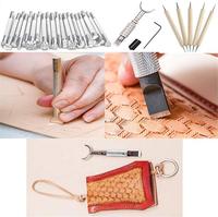 Gambar 366pcs/set Leather Working Tools kit Supplies Leather Craft dari maesastor undefined 3 Tokopedia