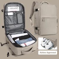 Gambar Travel Backpack for Men Women, 40L Flight Approved Carry on Hand dari brancy undefined 1 Tokopedia