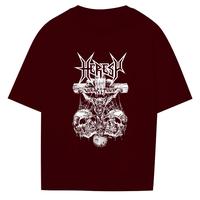 Gambar Baju Metal Kaos Band Metal Kaos Tengkorak Heresh RUB202 HS - Abu Tua, M dari Happiest Shops undefined 5 Tokopedia