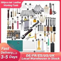 Gambar 366pcs/set Leather Working Tools kit Supplies Leather Craft dari maesastor undefined 1 Tokopedia