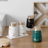 Gambar 1Pc Luxury Ceramic Bathroom Accessory Set Marble Soap dari Harith Collection shop undefined 1 Tokopedia