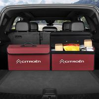 Gambar Car Leather Organizer Bag Foldable Trip Storage Box For Citroen C4 C3 dari maesastor undefined 2 Tokopedia