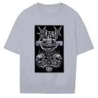 Gambar Baju Metal Kaos Band Metal Kaos Tengkorak Heresh RUB202 HS - Abu Tua, M dari Happiest Shops undefined 1 Tokopedia