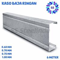 Gambar BAJA RINGAN ATAP KASO KANAL C - 050 dari SSSteelindo undefined 1 Tokopedia