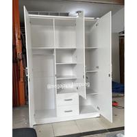 Gambar MEGA JAYA lemari 3pt 2 rak full white LLBP dari Barokah Royal undefined 3 Tokopedia