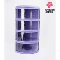 Gambar "Jual Tudung Saji 4 Susun Tri J Rak Makanan Model Sakura '' - TRIJ SAJI HIJAU dari AKH Furniture undefined 5 Tokopedia