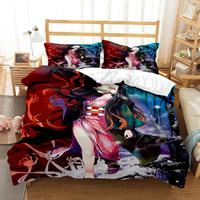 Gambar Demon Slayer Cover Digital Print Polyester Bedding Sets dari Harith Collection shop undefined 2 Tokopedia