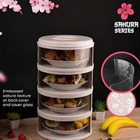 Gambar "Jual Tudung Saji 4 Susun Tri J Rak Makanan Model Sakura '' - TRIJ SAJI HIJAU dari AKH Furniture undefined 1 Tokopedia