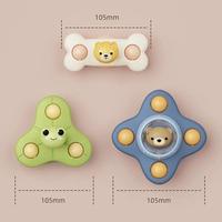 Gambar 1pcs Suction Cups Spinning Top Toy For Baby Game Infant Teether dari Lamaris Store undefined 4 Tokopedia