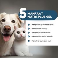 Gambar NUTRI PLUS GEL 120g - Suplement For Cat & Dog - Vitamin Anjing Kucing dari Pawsitive Official undefined 3 Tokopedia