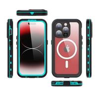 Gambar Case iPhone 15 Pro Max Plus iPhone 15 Pro WaterProof Casing MagSafe - Merah, IP 15 dari Step One Shop undefined 5 Tokopedia