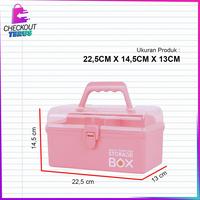 Gambar CT C831 Tempat Kotak Penyimpanan Serbaguna Box Organizer Storage Kotak dari Neni Glikomdes undefined 4 Tokopedia