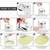 Gambar DIY Mini Face Mask Maker Automatic Vegetable Natural Collagen Fruit dari NomZie undefined 4 Tokopedia