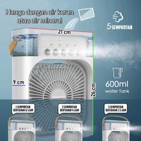 Gambar Produk TURUN HARGA Kipas Angin Mini Sejuk Ice Water Portable AC Mini dari adiwijaya10 undefined 2 Tokopedia