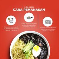 Gambar SUG3H. Mujigae by Wonhae Jajangmyeon Mie Saus Kedelai Hitam Mini 265gr dari nigigf undefined 5 Tokopedia