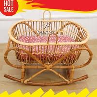 Gambar Ayunan Bayi Rotan Pita, Ayunan Minimalis Tidur Bayi Model Pita dari Pusaka Rotan Cirebon undefined 1 Tokopedia